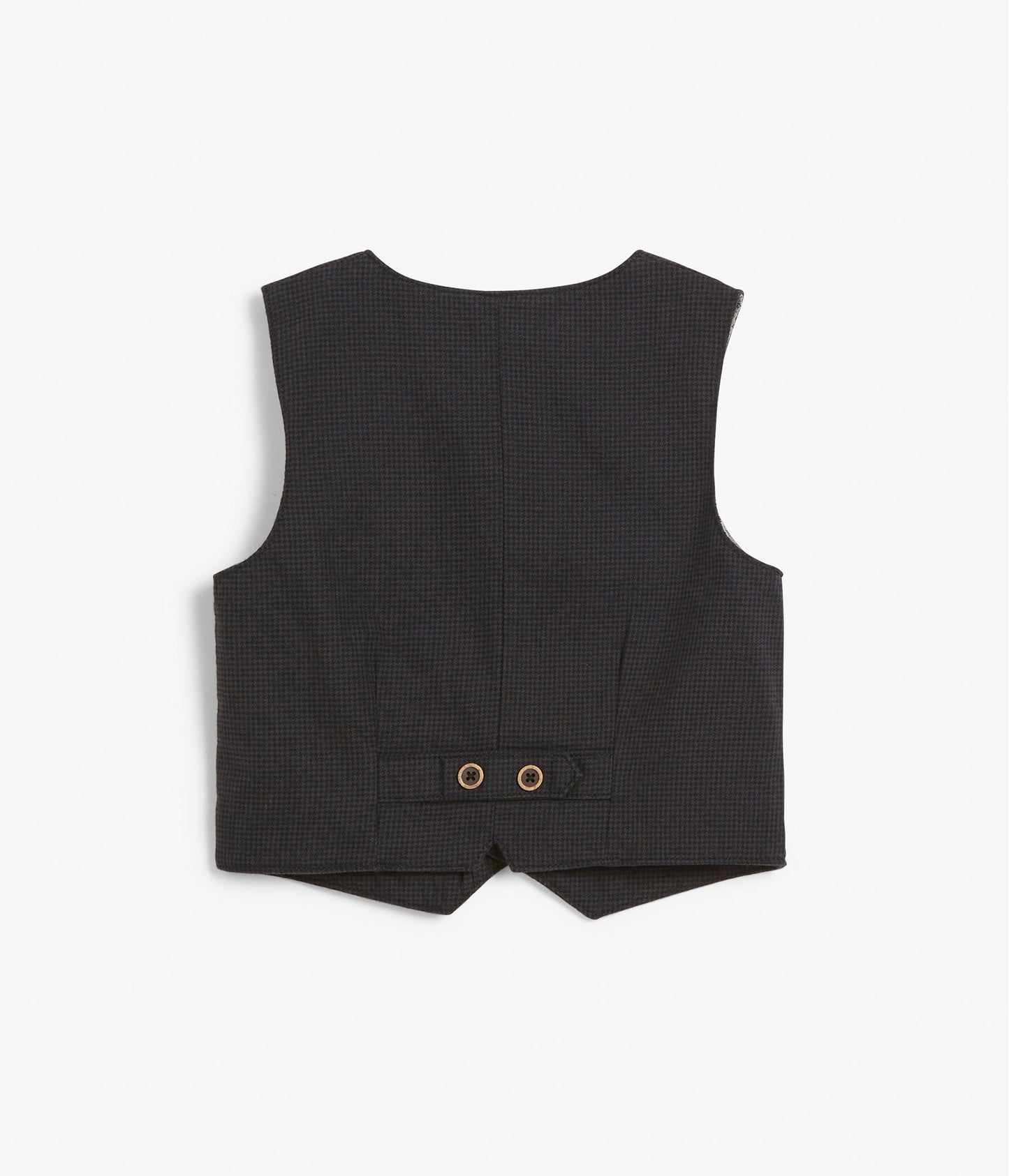 Kids black waistcoat