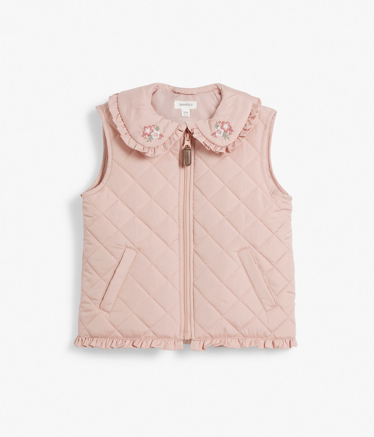 Baby & kids pink padded quilted gilet