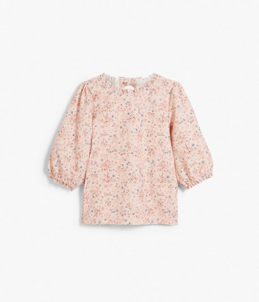 Baby & kids pink floral UV top