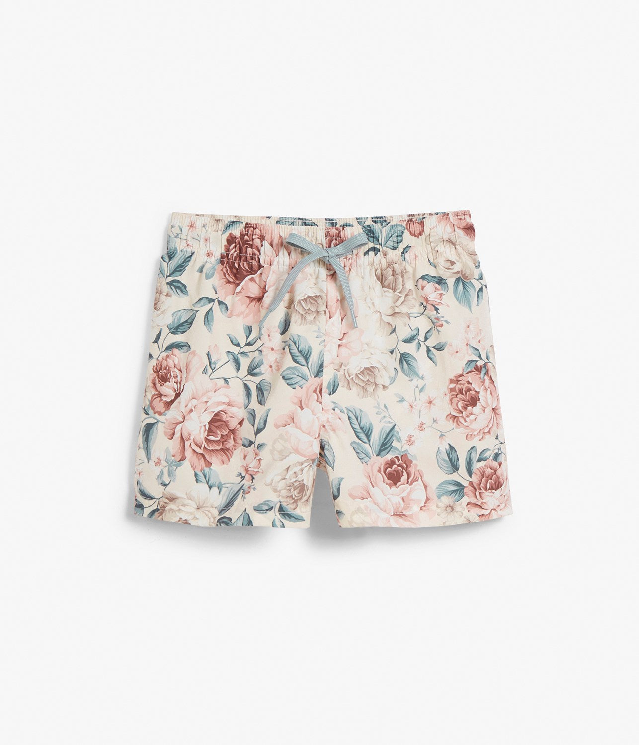 Kids floral swimming trunks