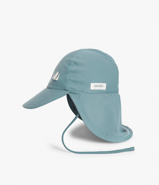 Baby & kids turquoise boat UV cap