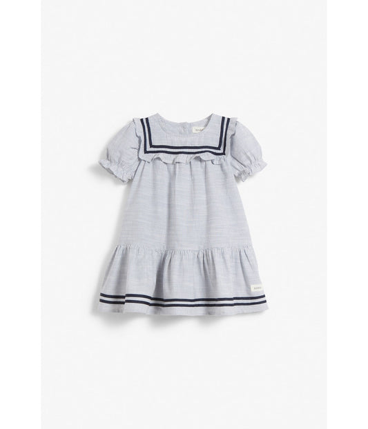 Baby blue striped Sailor's dress