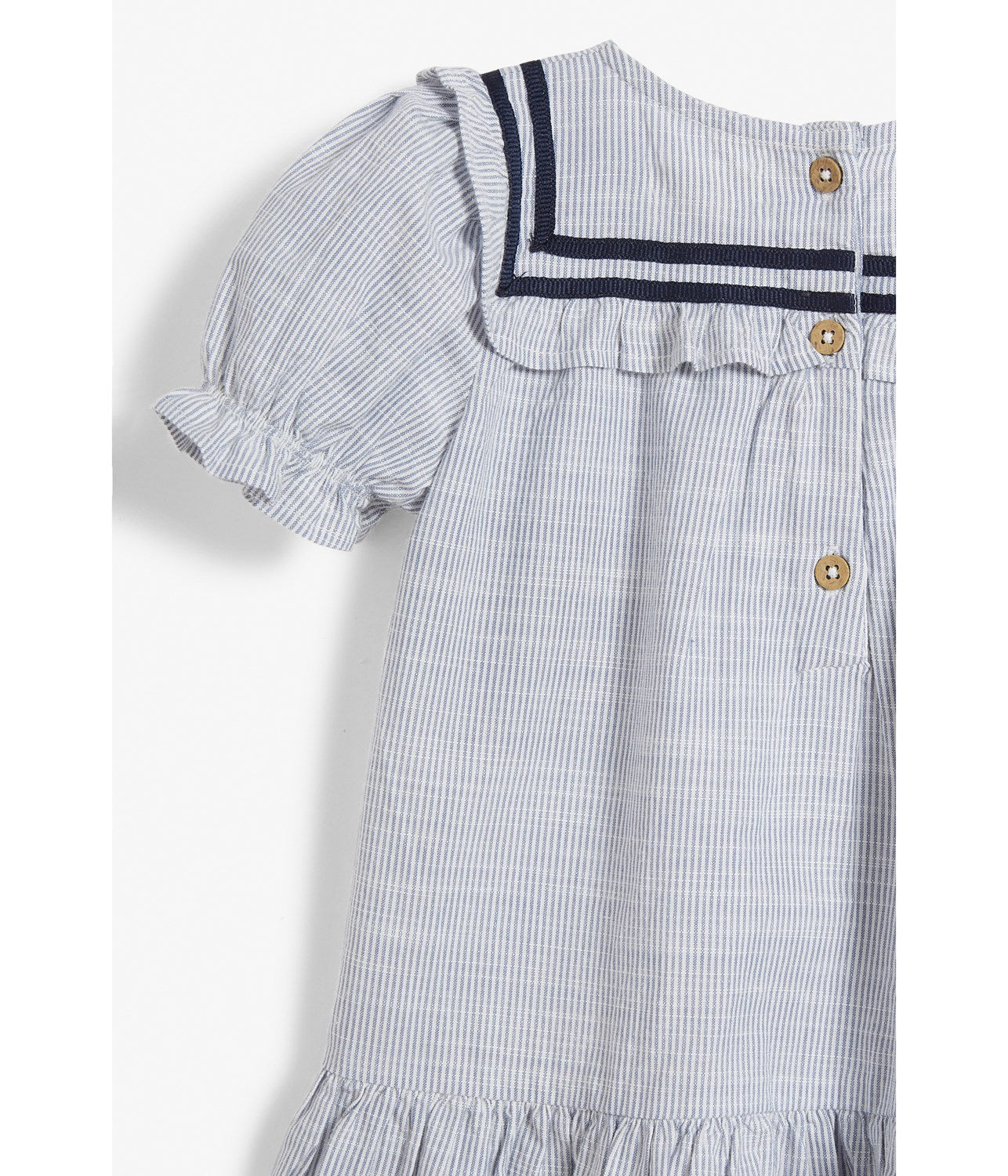 Baby blue striped Sailor's dress