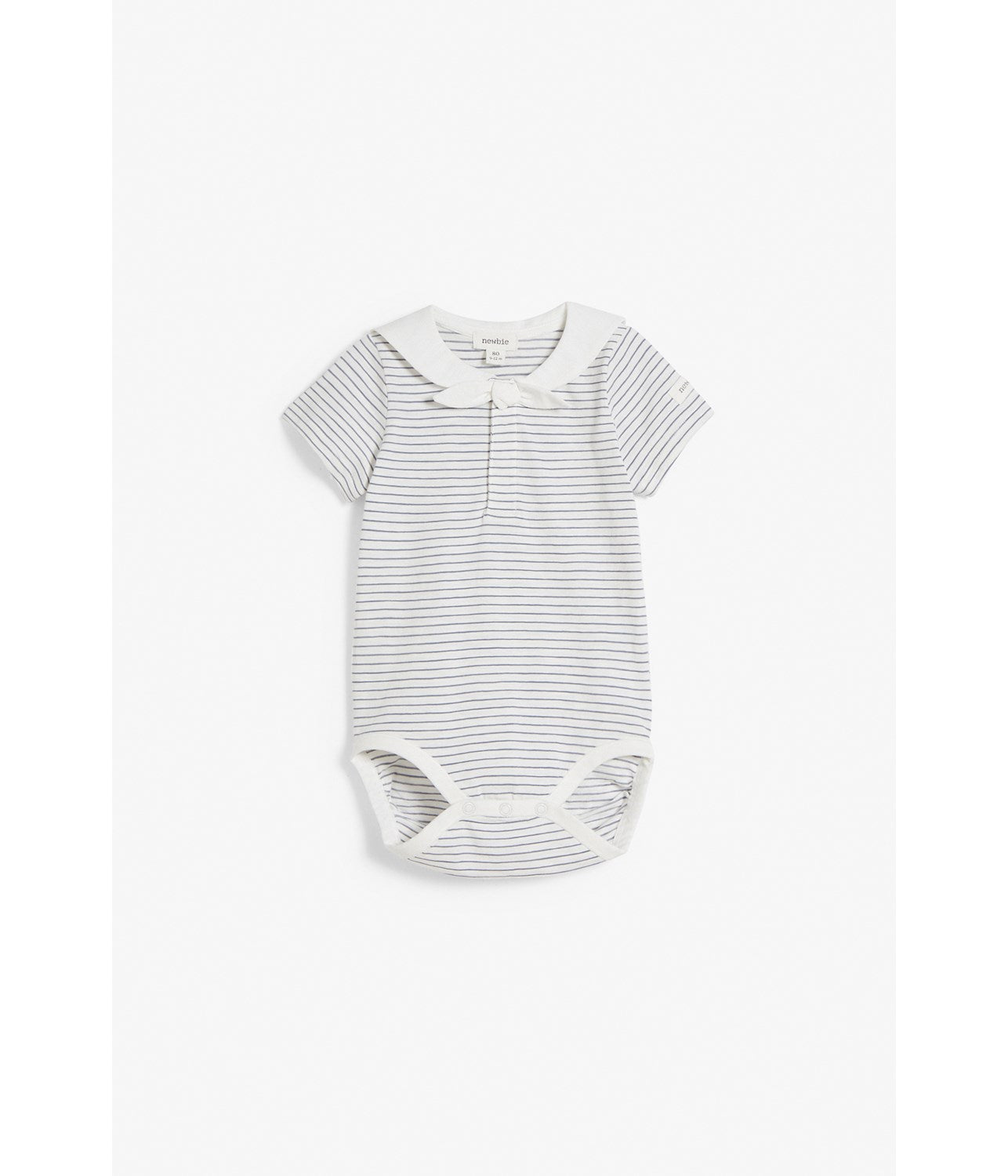 Baby striped Sailor's bodysuit