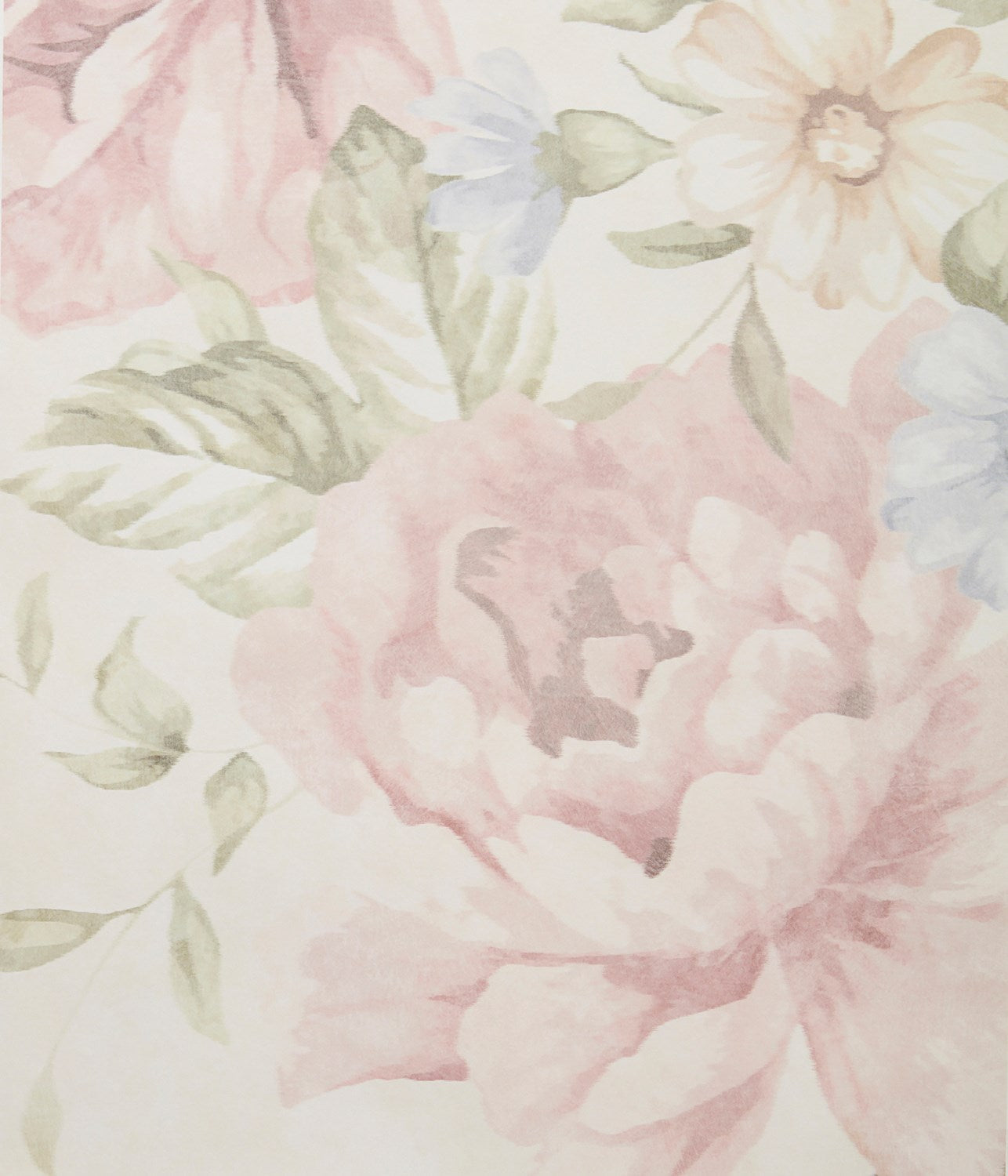 Flower Garden Mural beige wallpaper