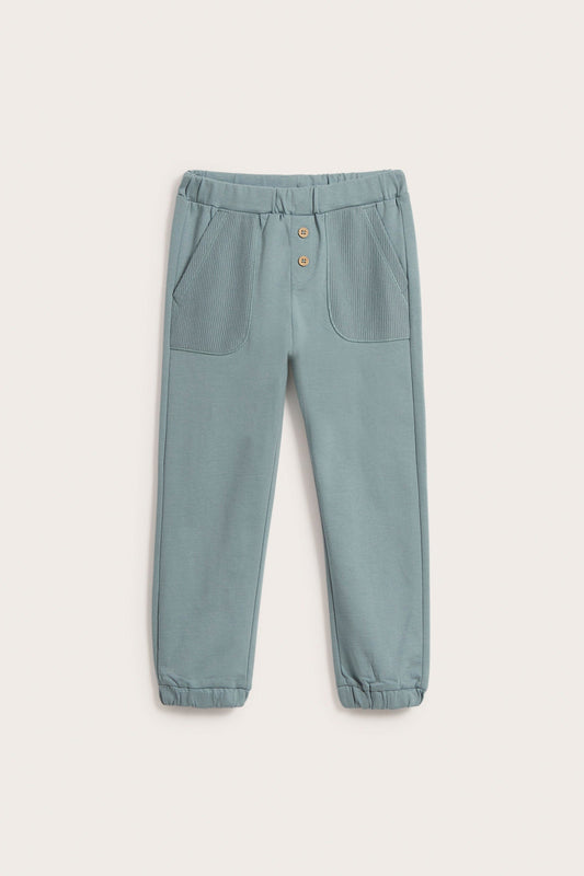 Kids turquoise jogging pants