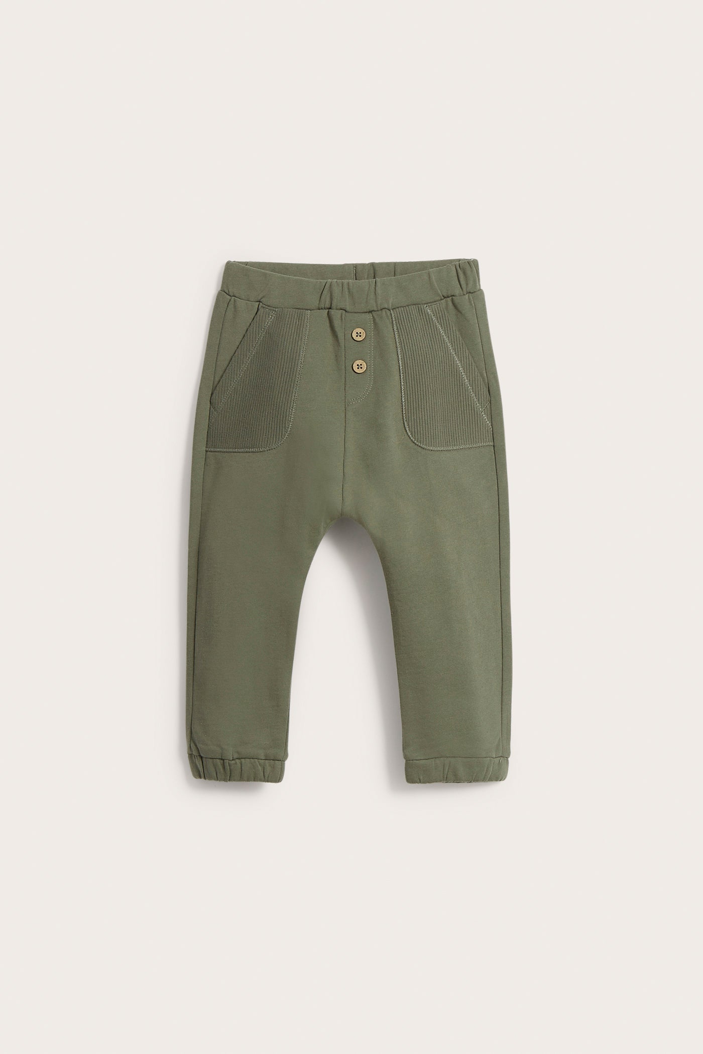 Baby woodland green joggers