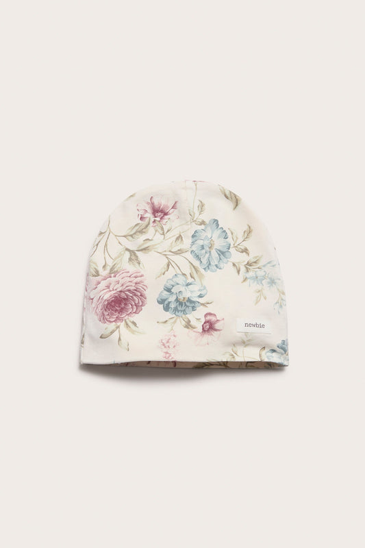 Baby & kids white floral jersey hat