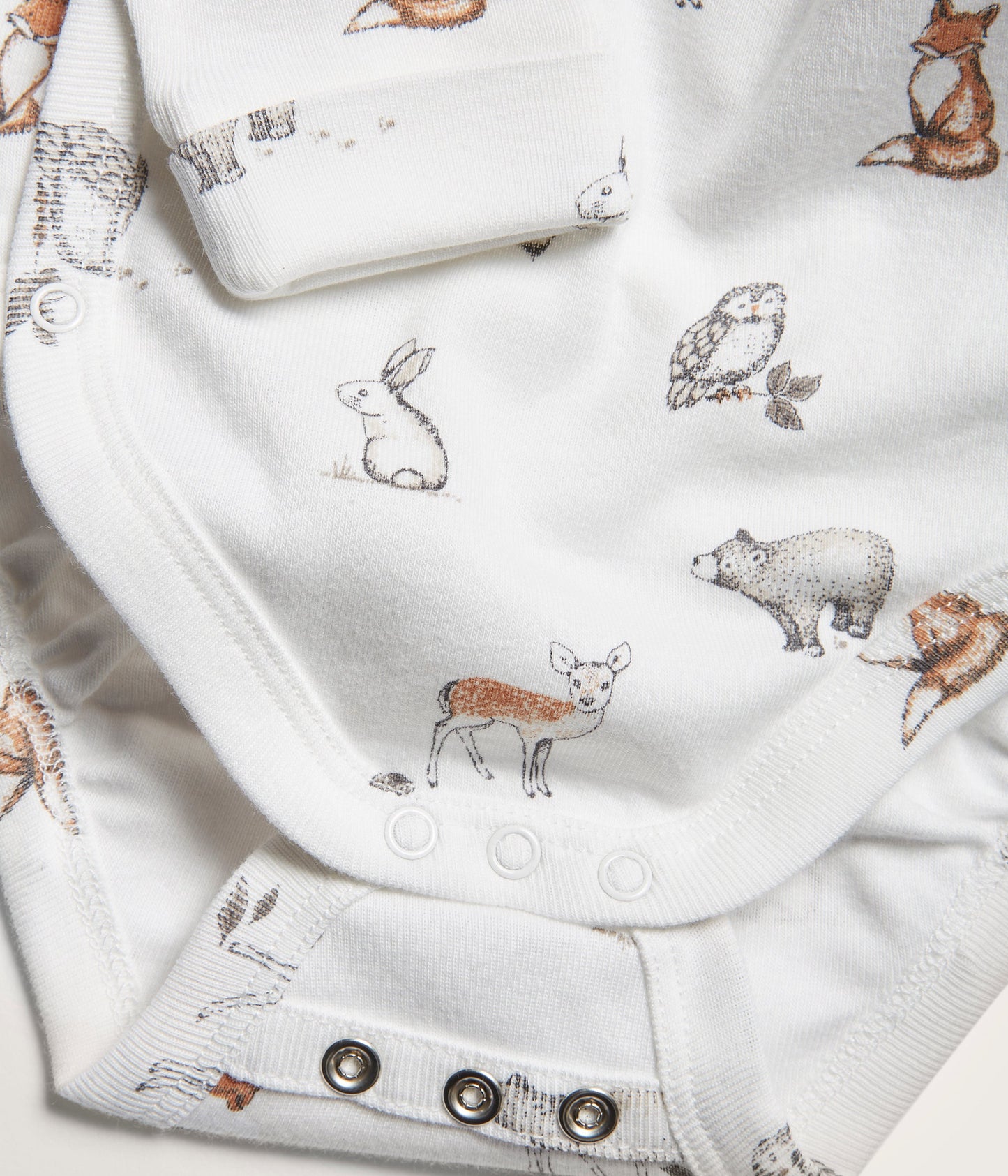 Baby wild animal bodysuit