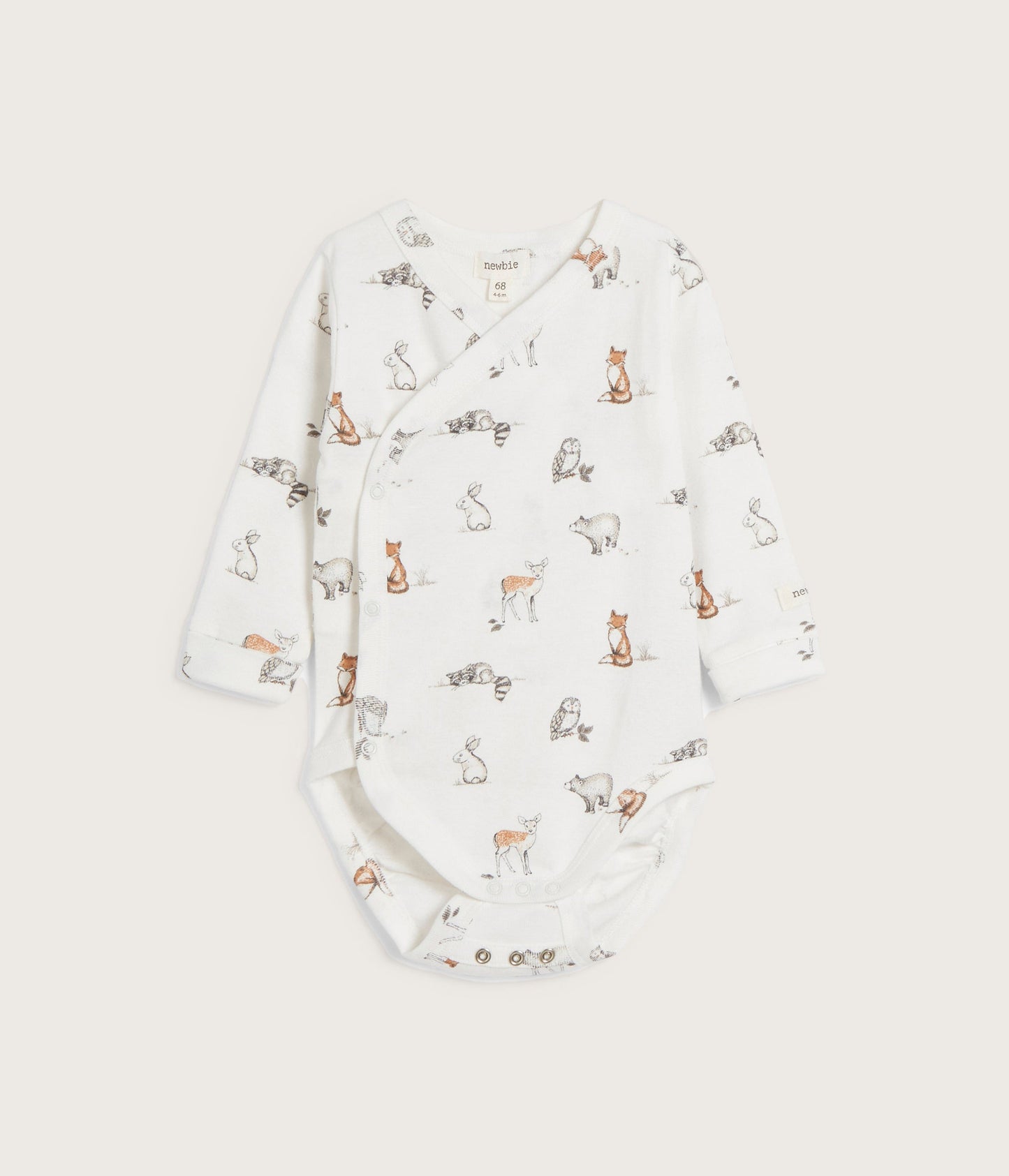 Baby wild animal bodysuit