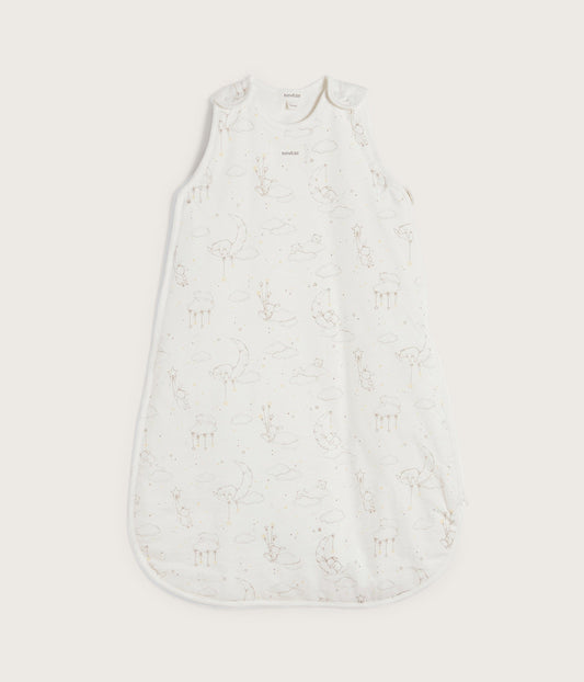 Baby white sleeping bag