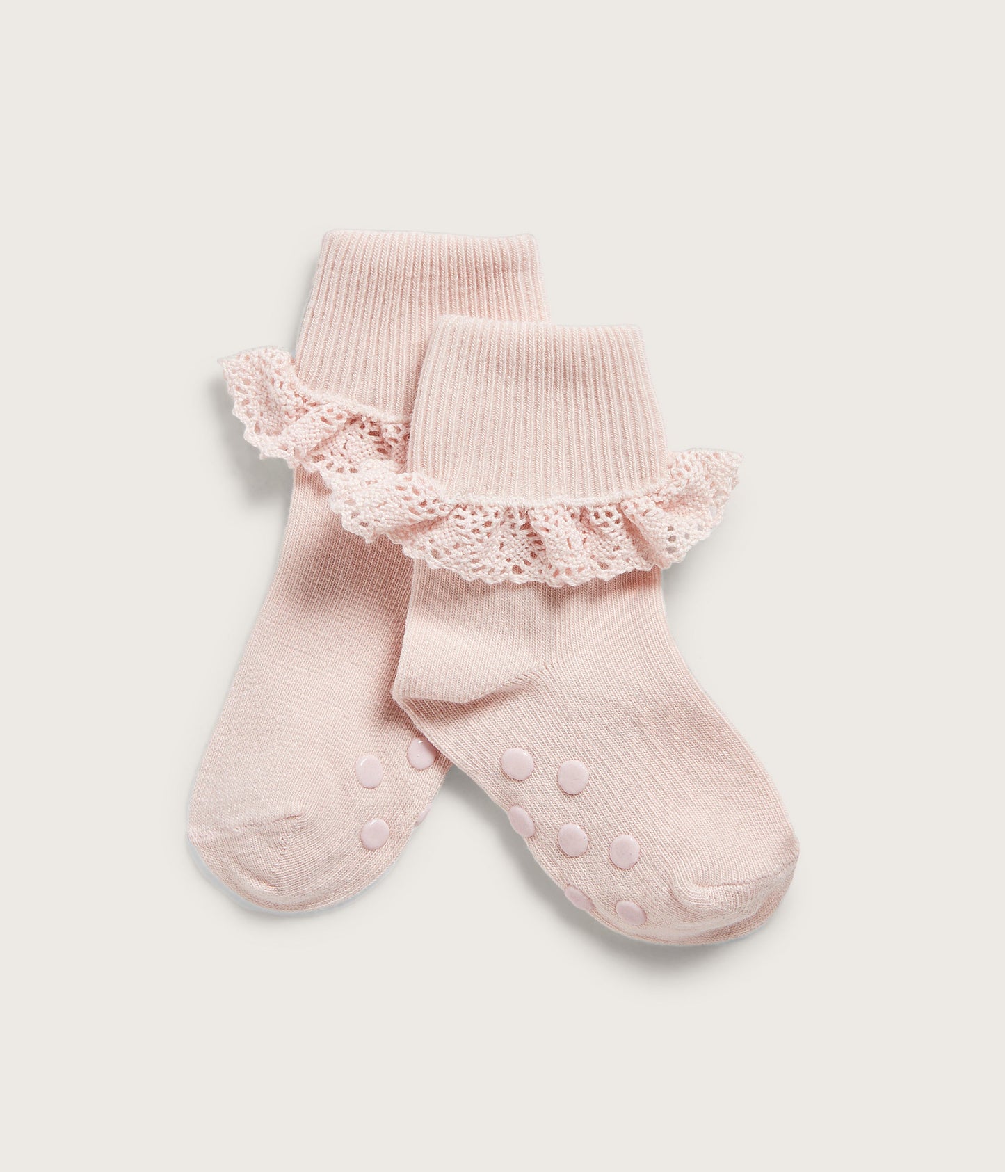 Baby socks with frills