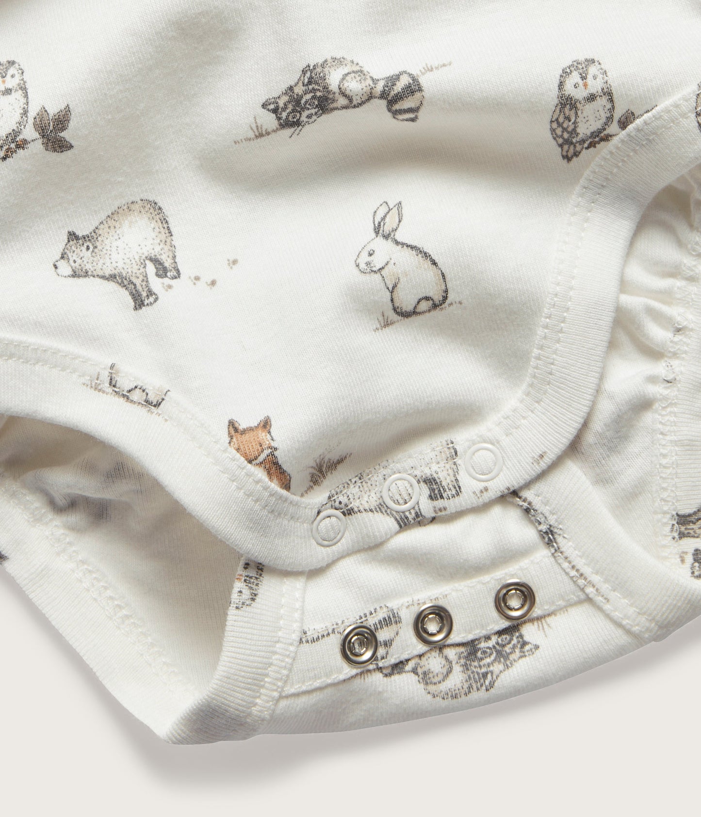 Baby wild animal bodysuit