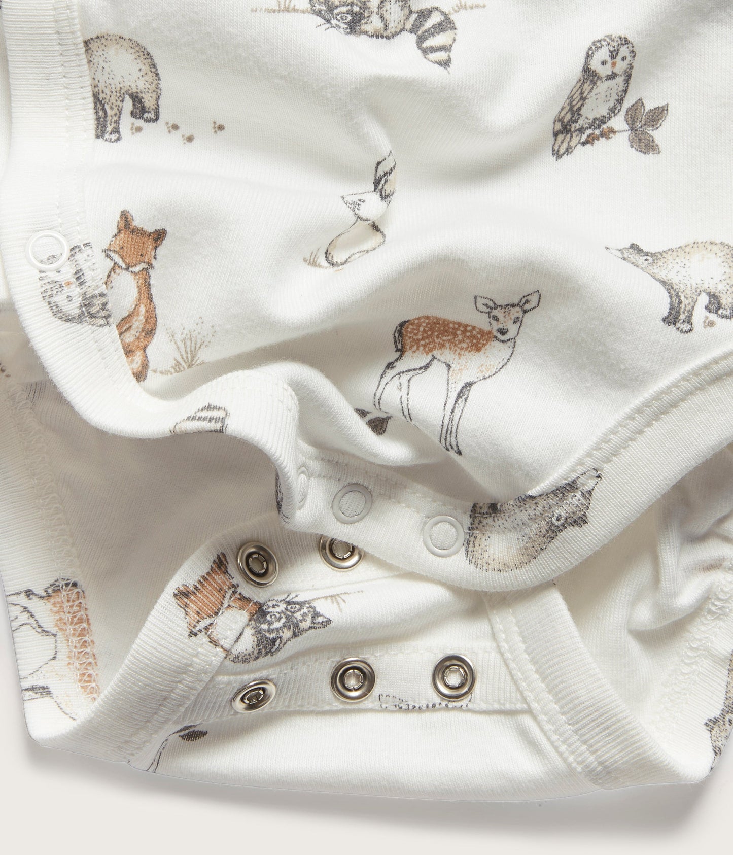 Baby wild animal bodysuit