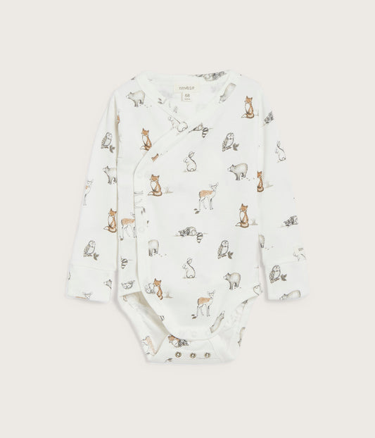 Baby wild animal bodysuit