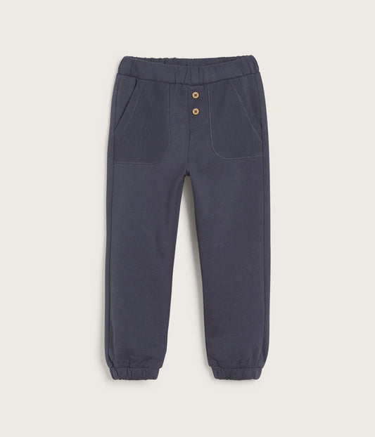 Kids navy blue jogging pants